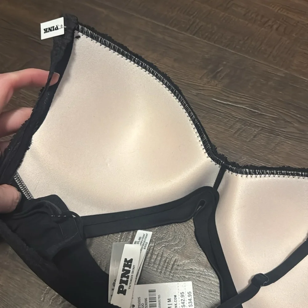 NWT Pink seamless pushup - Picture 7 of 8